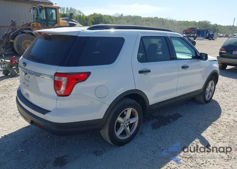 2018 Ford Explorer z USA, uszkodzony, nr VIN 1FM5K7B89JGC90349